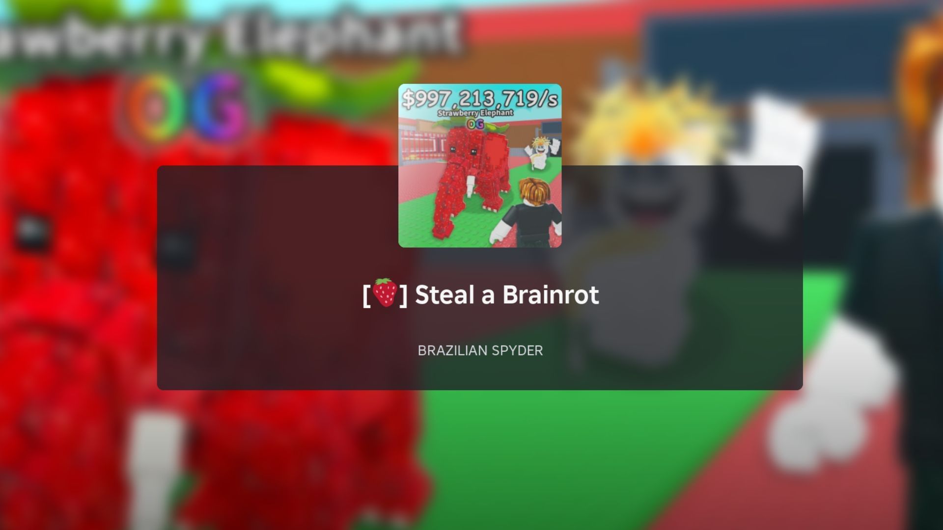 Steal a Brainrot loading screen