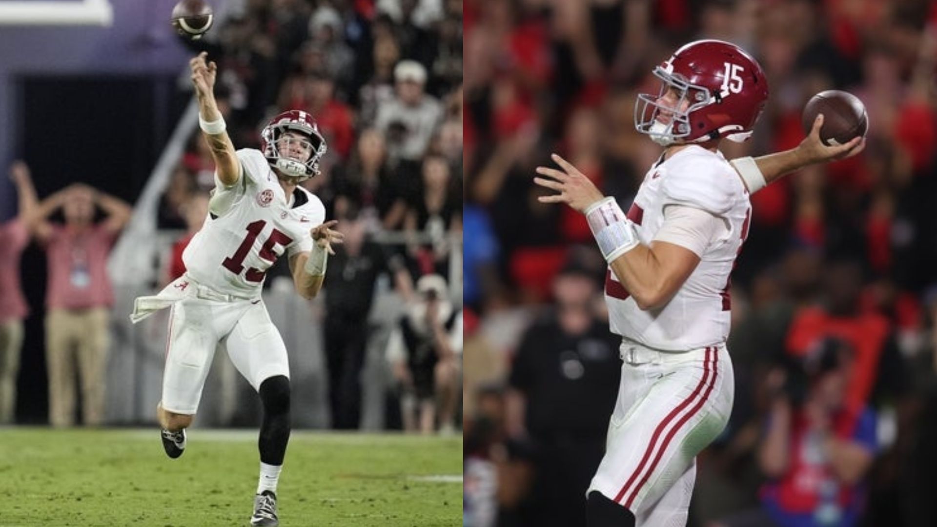 Alabama quarterback Ty Simpson