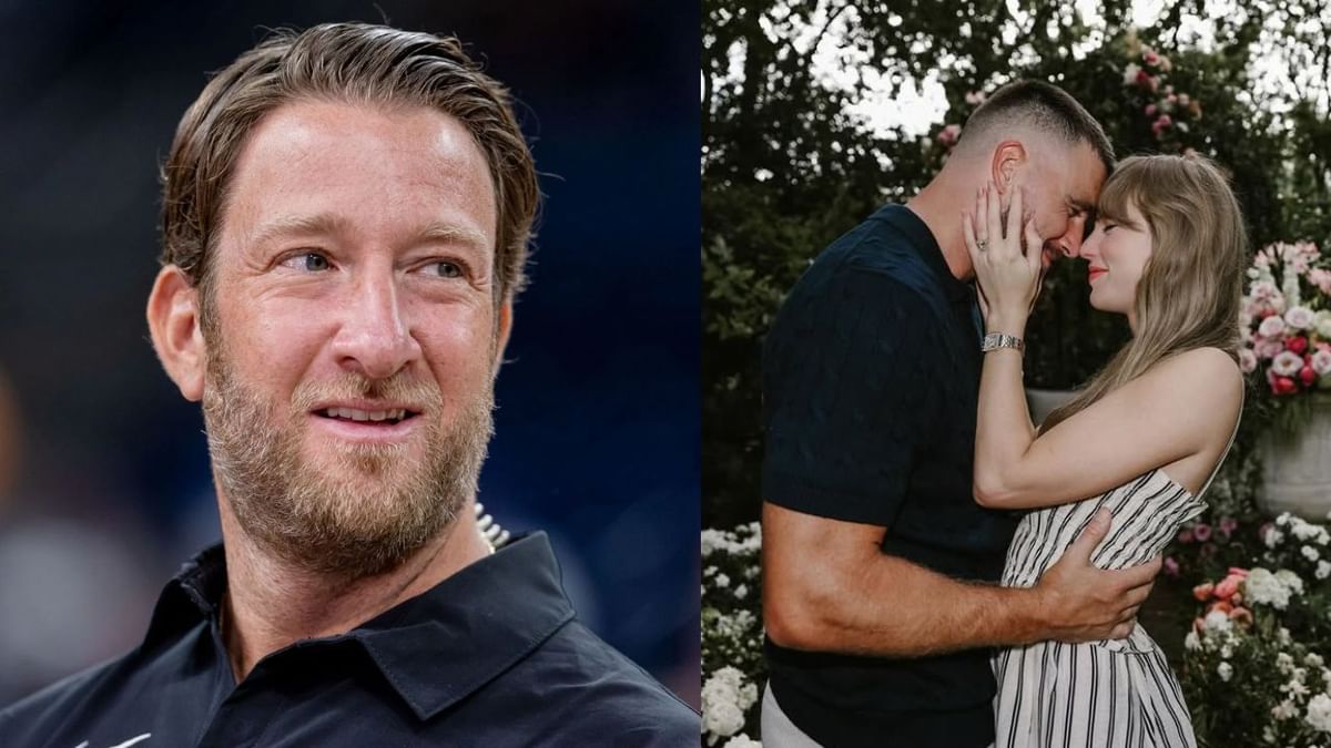 Dave Portnoy predicts Taylor Swift track Travis Kelce’s fiancée could belt out if she lands Super Bowl halftime stage