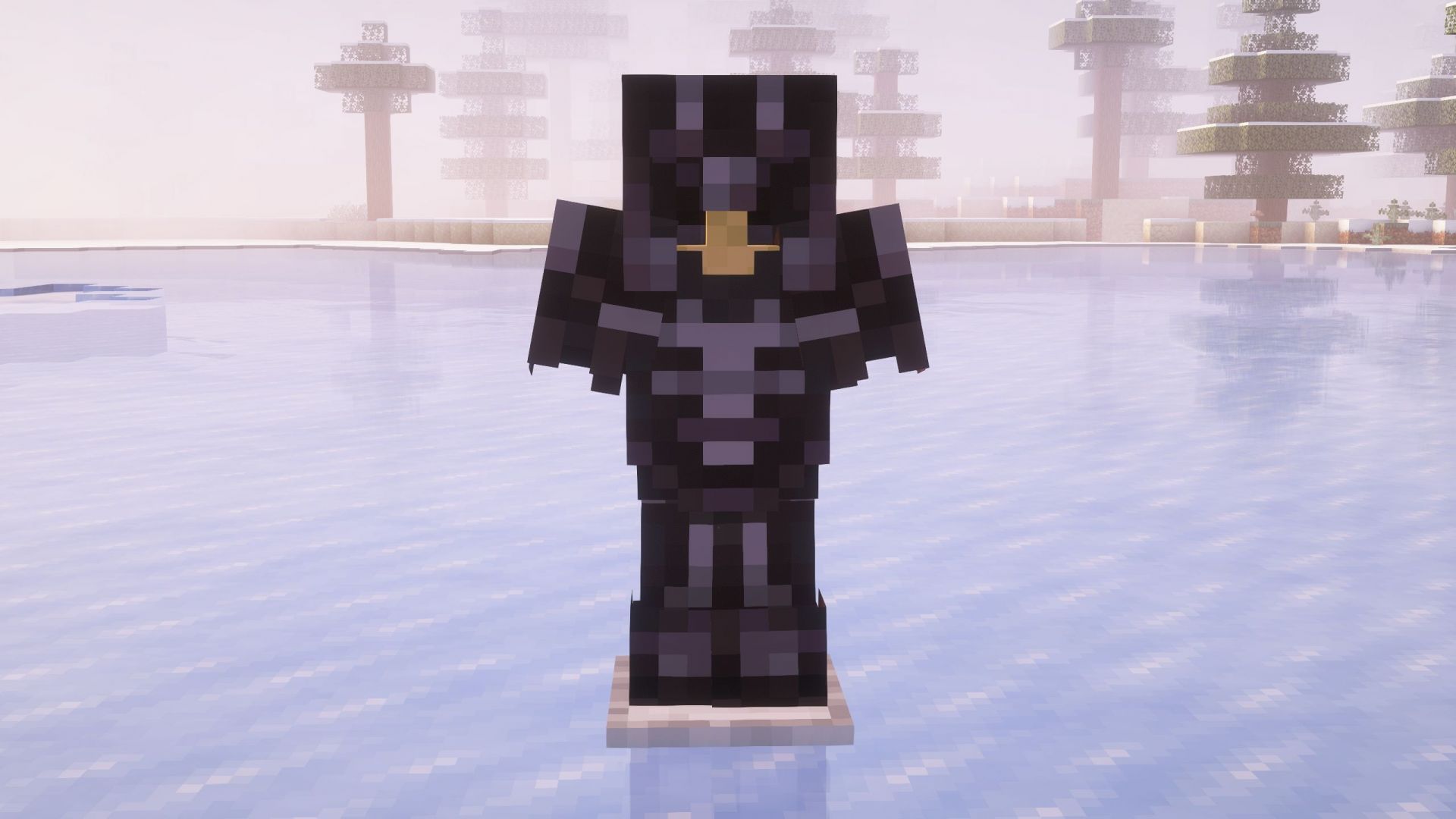 The costliest armor is a netherite armor with a silence armor trim with netherite ingot (Image via Sportskeeda Gaming || Mojang Studios)