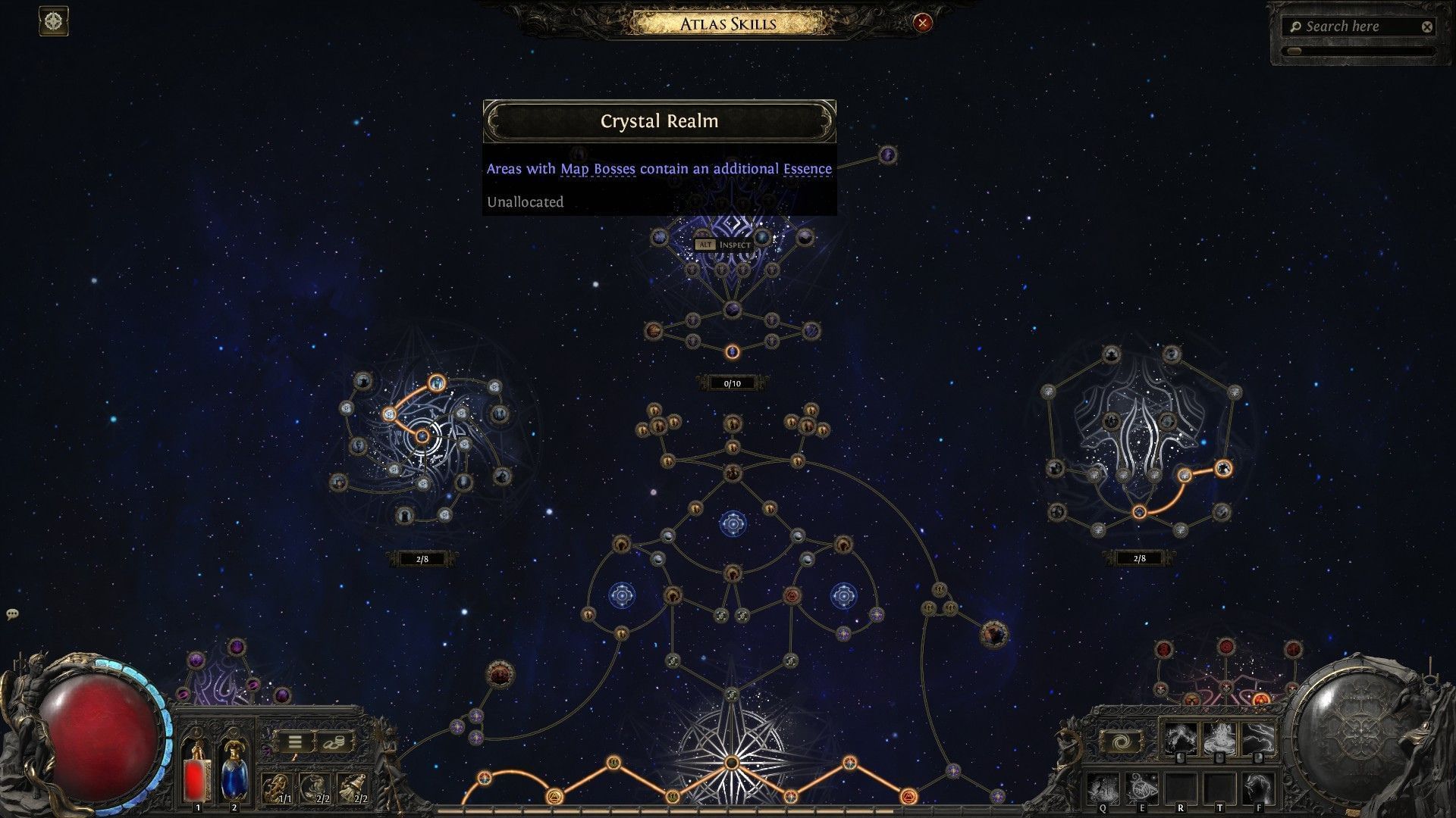 Some of the Atlas passives will be reworked (Image via Grinding Gear Games)