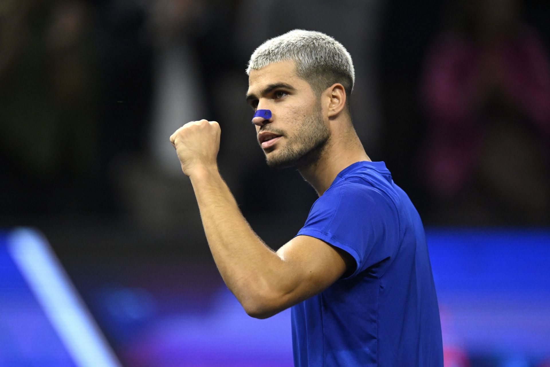 Carlos Alcaraz at the Laver Cup 2025 - Day 3 - (Source: Getty)