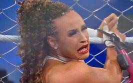 [WATCH] Jordynne Grace nearly in tears after her hair gets cut off on live WWE TV