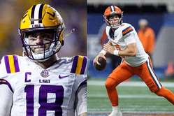 LSU QB Garrett Nussmeier drops 3-word reaction after Syracuse QB Steve Angeli shares a major update about his surgery