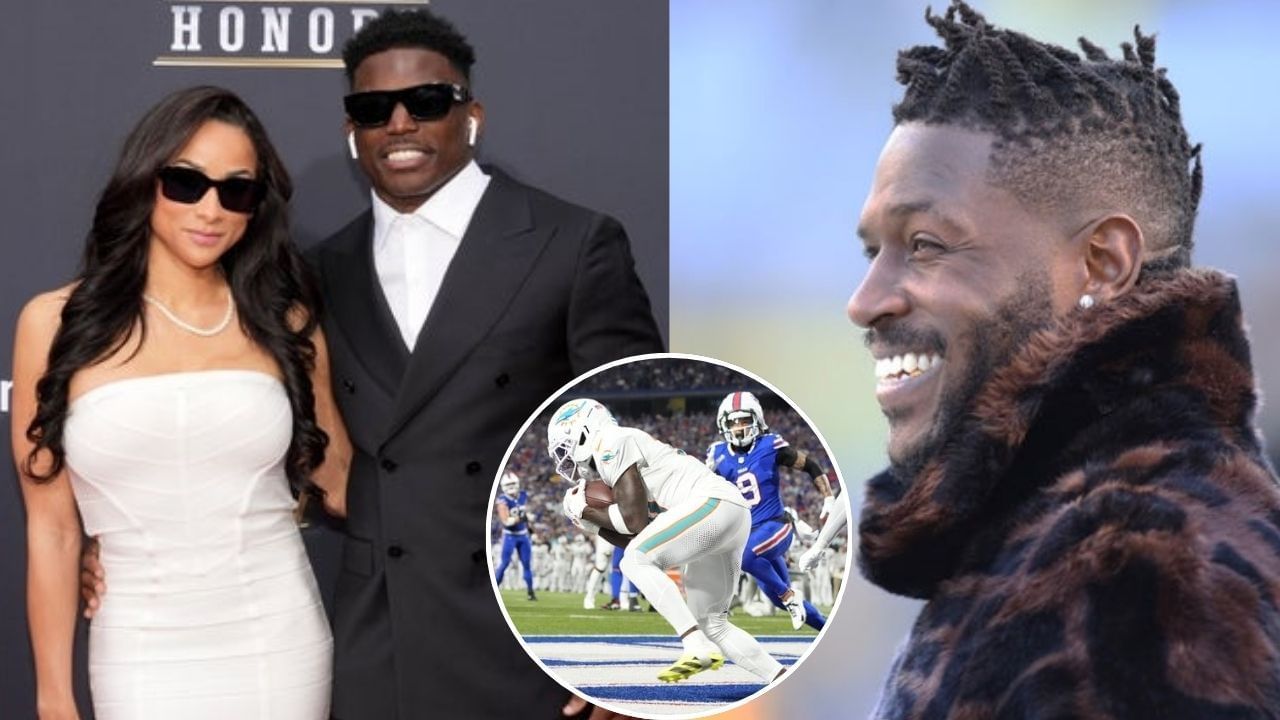 Antonio Brown speaks out as Tyreek Hill