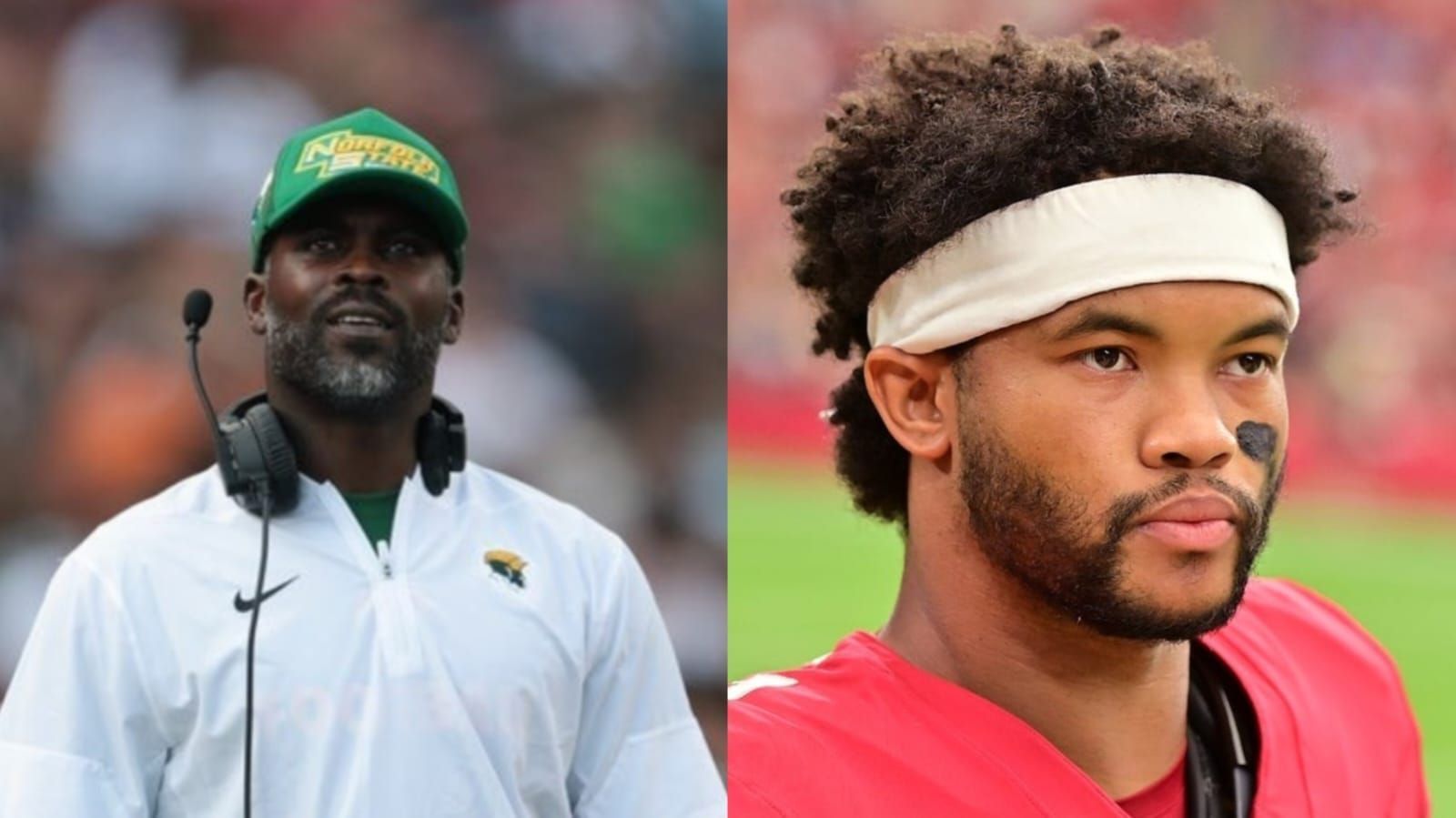 Michael Vick (L) Kyler Murray (R) Image credit: IMAGN