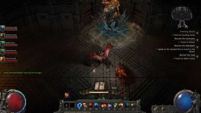 Path of Exile 2: Oswin, the Dread Warden boss guide