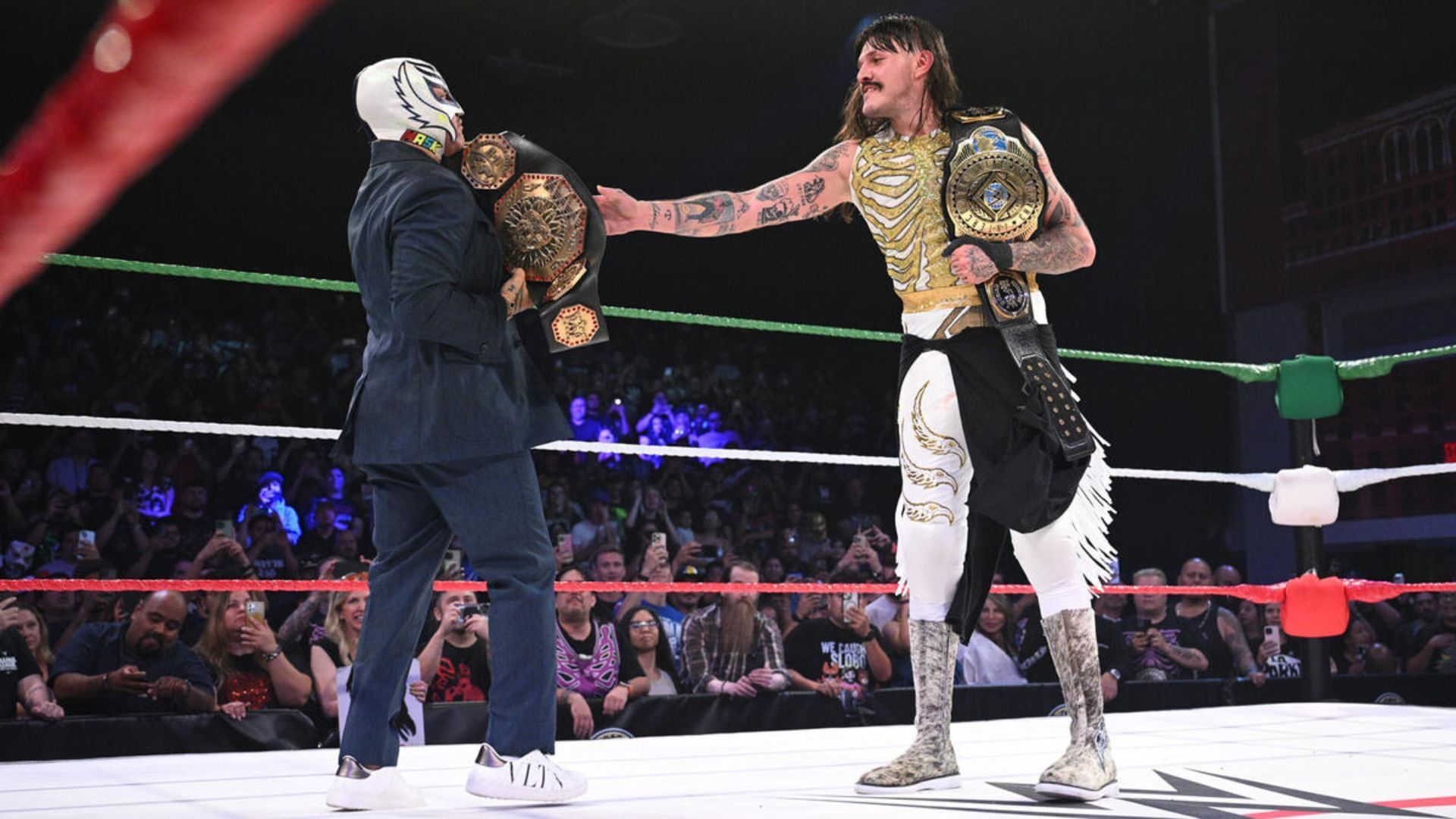 Dominik Mysterio is a double champion [Image credits: wwe.com]