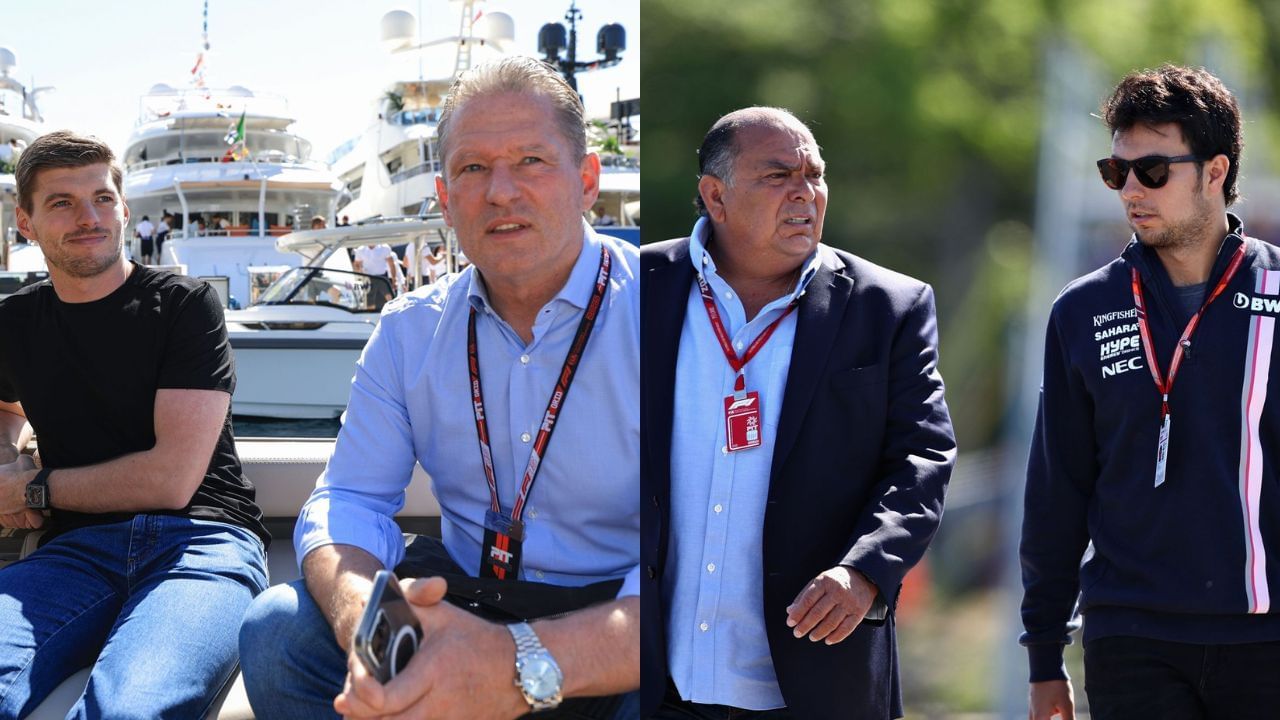 Antonio Felix da Costa reacts as Max Verstappen