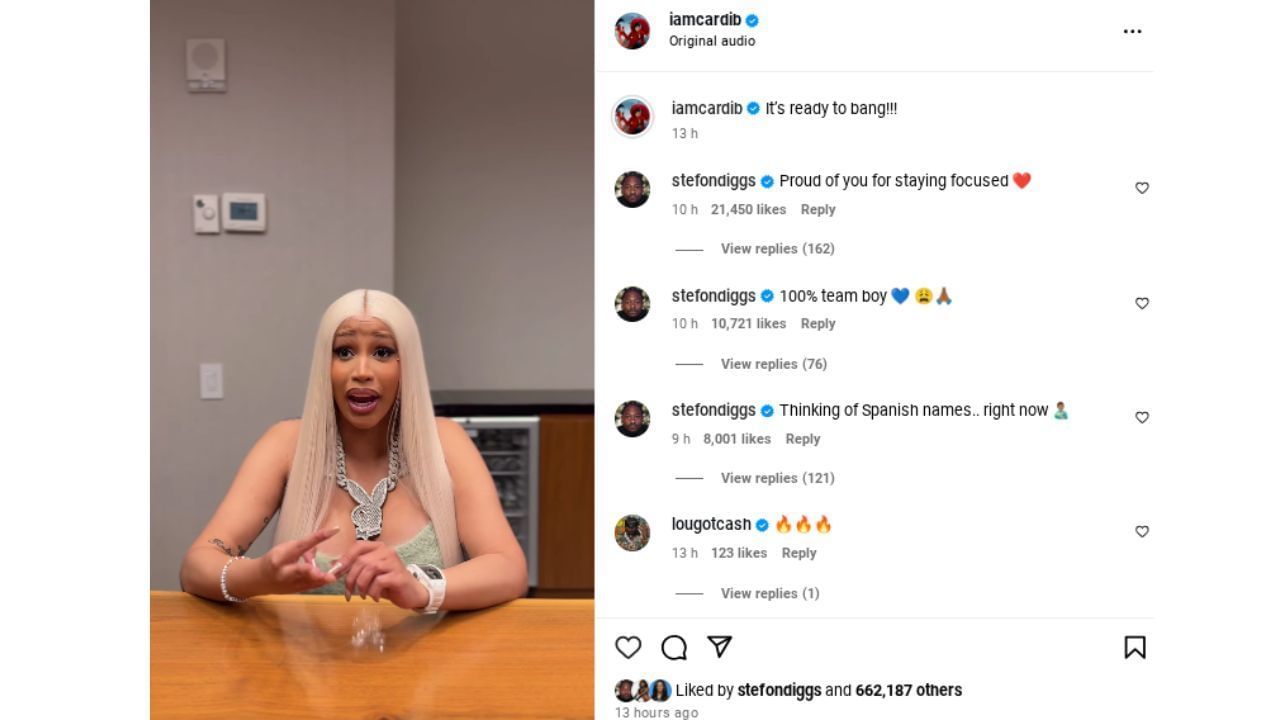 Source: (Via Instagram/ @iamcardib)