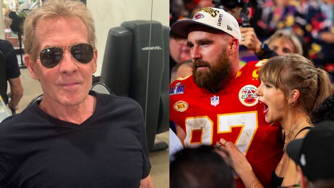 "He is now Mr. Taylor Swift": Skip Bayless goes scorched earth on Travis Kelce for "dropping Chiefs game" vs Eagles