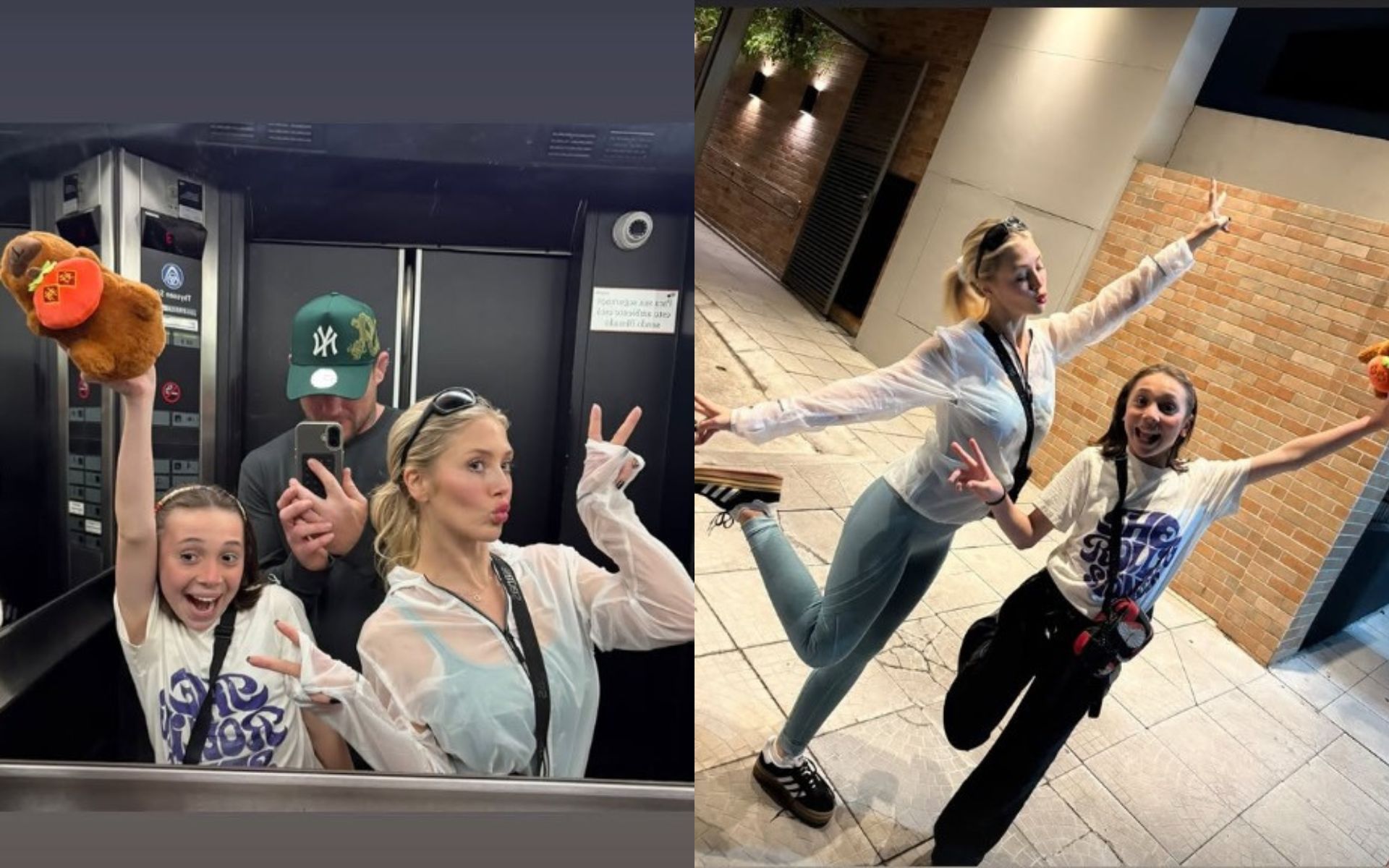 Screenshots of Darren Till&#039;s daughter enjoying herself. [Images courtesy: @darrentill2.0 on Instagram]