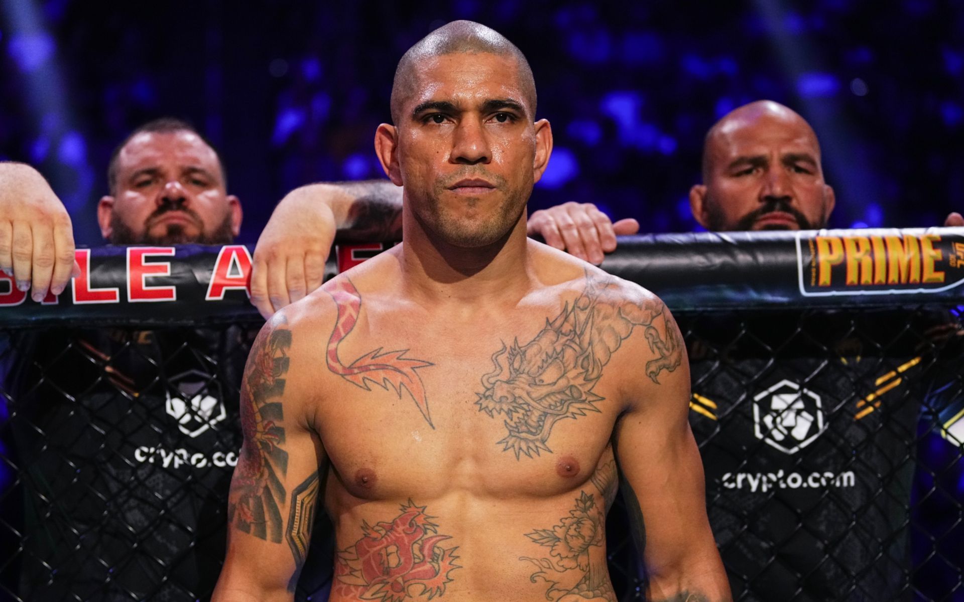 Alex Pereira recalls physical challenges in his last fight. [Image courtesy: Getty Images]