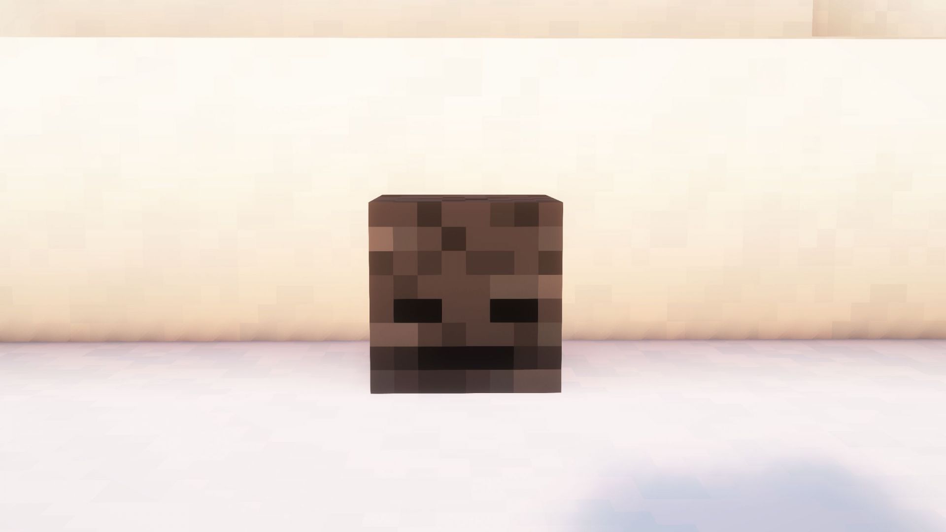 Wither skeleton&#039;s skull is a rare item to get (Image via Sportskeeda Gaming || Mojang Studios)