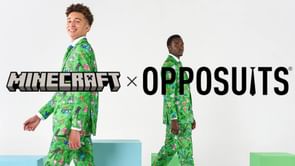 Minecraft announces giveaway to celebrate collaboration with Opposuits