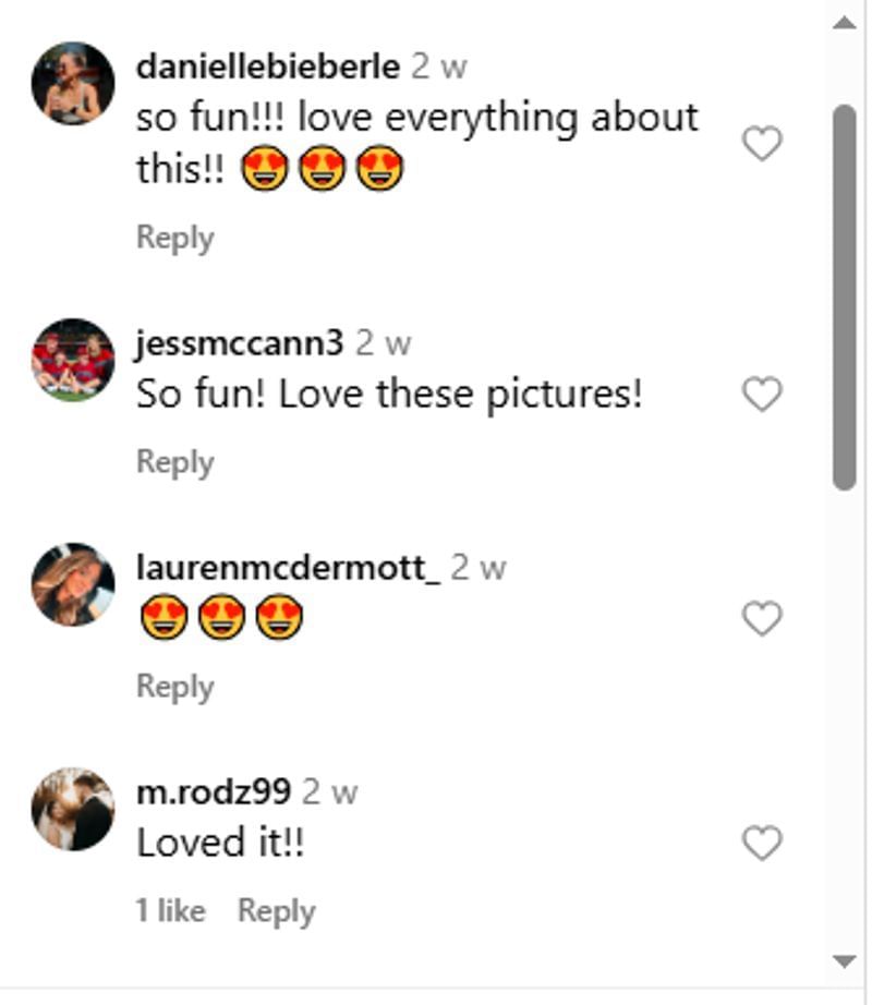 MLB wives reacted to Jordan&#039;s wife Anna&#039;s post. (Via Instagram)