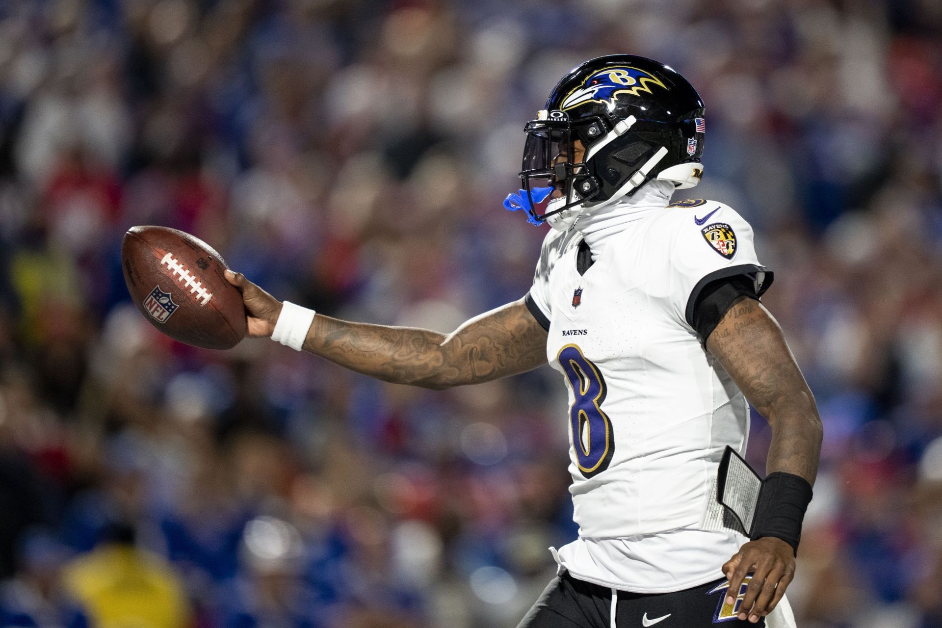 Baltimore Ravens QB Lamar Jackson - NFL 2025 - Source: Getty