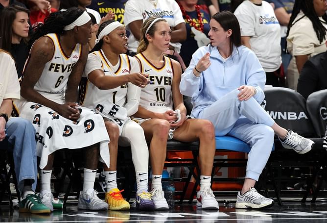 "This is why Caitlin Clark will leave for PHX one day" - Fans explode as Fever falls to Atlanta Dream in Game 1 of WNBA Playoffs