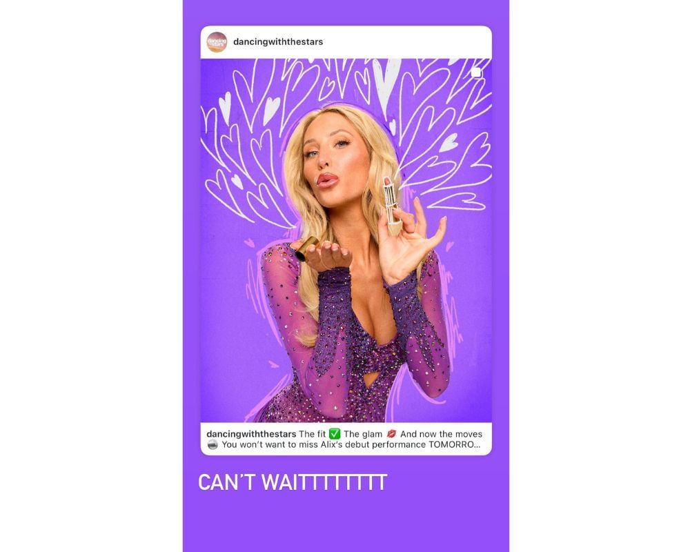 Ladd McConkey&#039;s wife Sydney drops 2-word reaction on Braxton Berrios&#039; GF Alix Earle&#039;s DWTS debut [IG/sydenymcconkey]