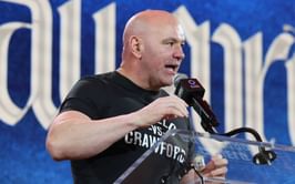"Let's do it in private" - Dana White goes nuclear on reporter over Ali Act question during the Canelo Alvarez vs. Terence Crawford presser