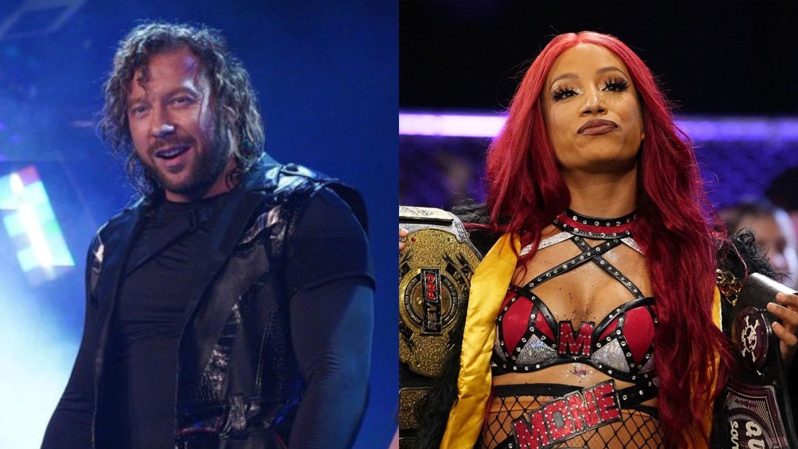 Kenny Omega and Mercedes Mone