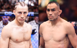 Tony Ferguson gets emotional surprise from Paddy Pimblett in wholesome street interview after Misfits 22 win