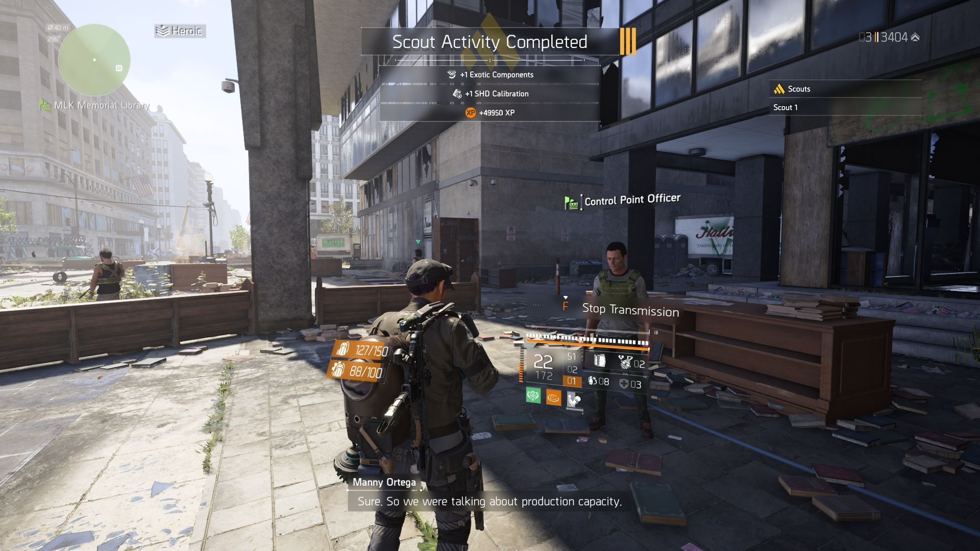 Donate resources to Control Point Officers (Image via SK Gaming, Ubisoft)