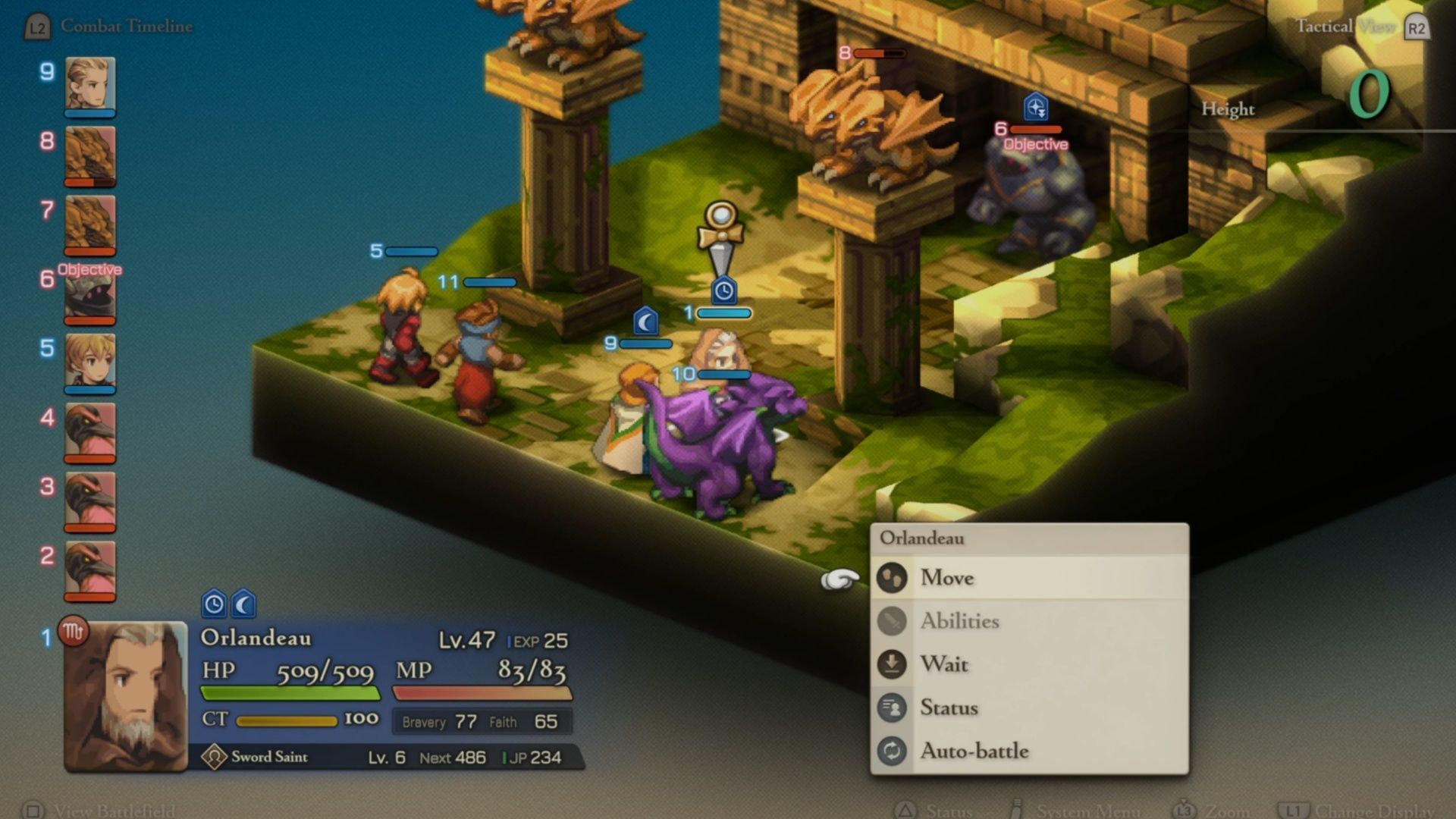 From important story battles to intense optional fights, FFT delivers on all fronts (Image via Square Enix)