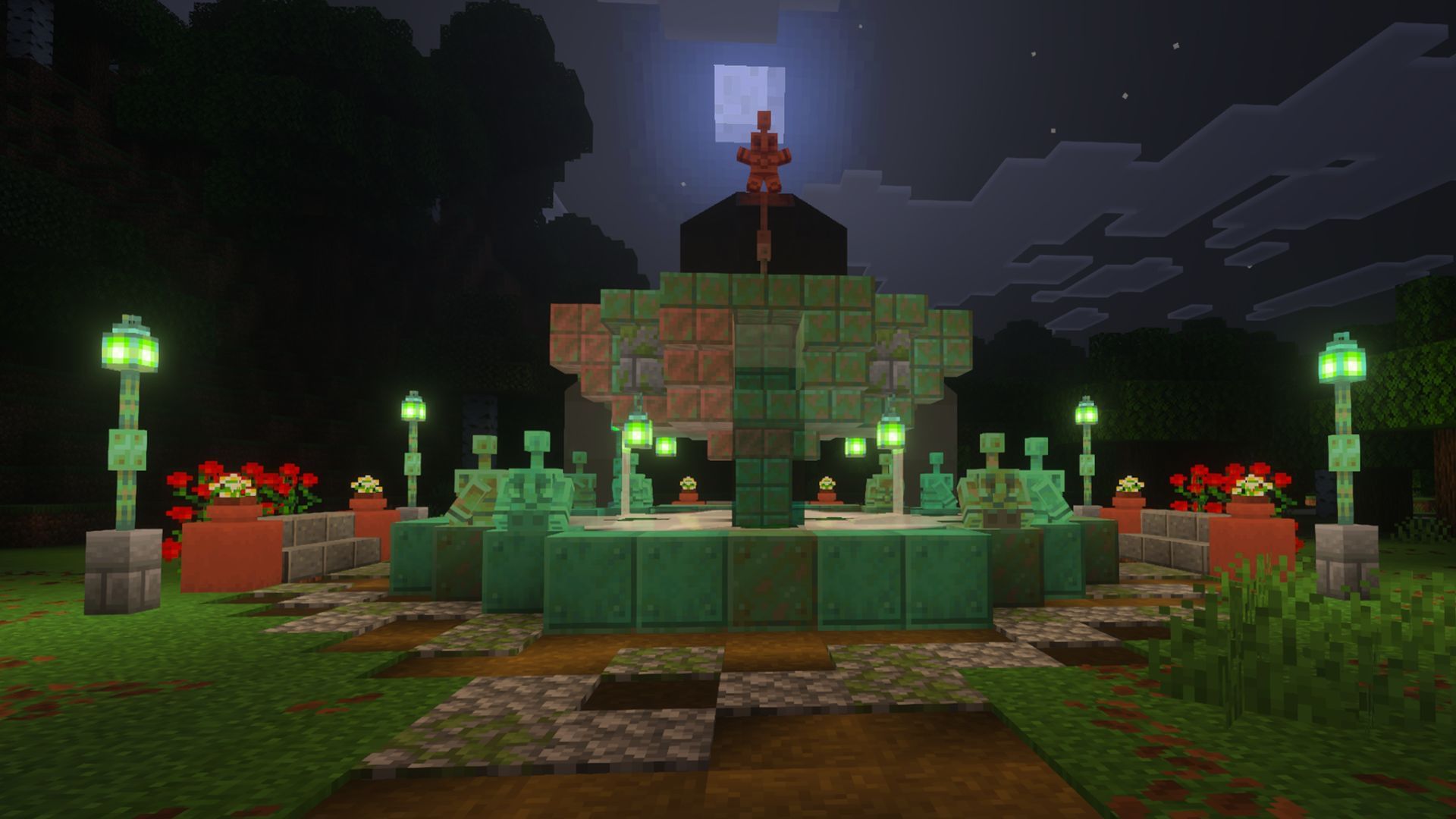 The Copper Age game drop brings loads of copper-related features (Image via Mojang Studios)