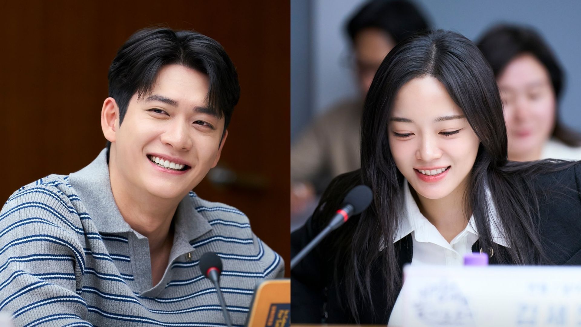 Kang Tae-oh and Kim Se-jeong (Image via X/@mbcdrama_pre)