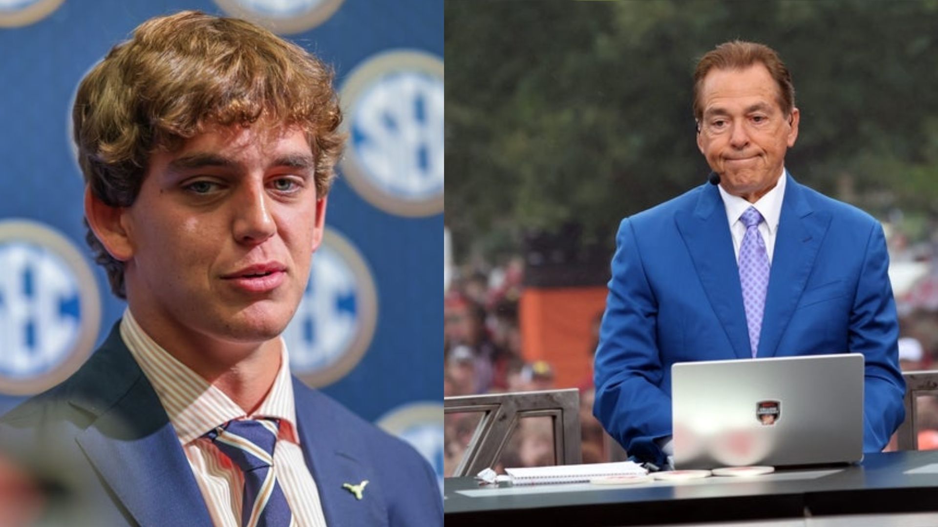 Arch Manning and Pau Finebaum