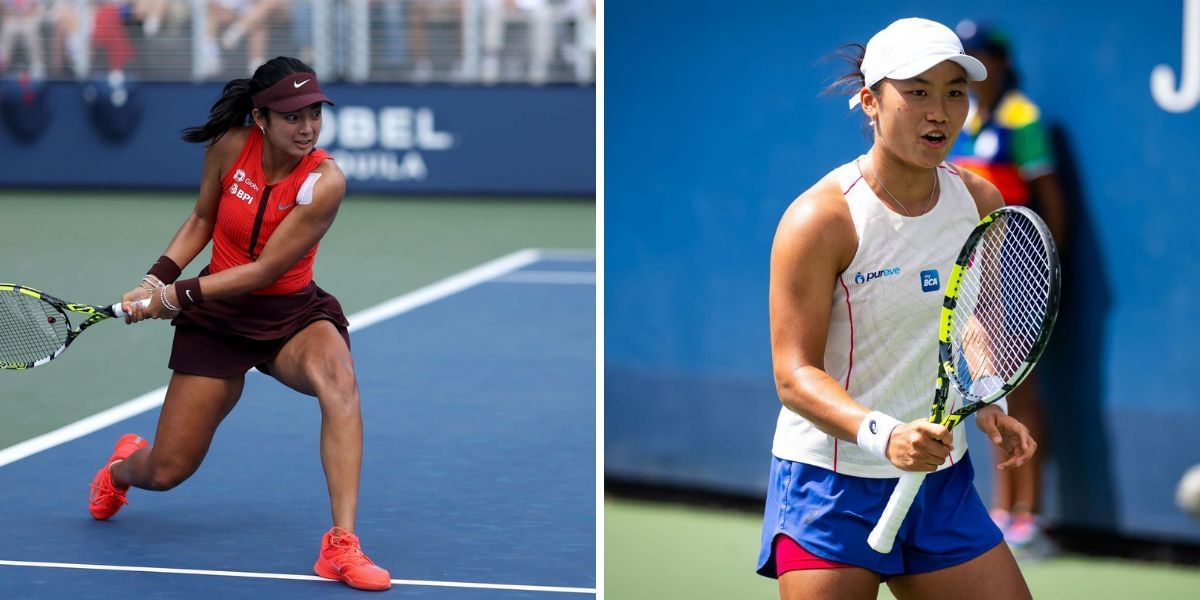 Alexandra Eala (L) vs Janice Tjen (R) preview, (Source: Getty Images)
