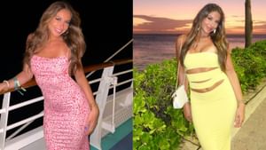 Roman Anthony's sister Lia turns up glamor in backless bubble mini dress to promote a popular e-brand