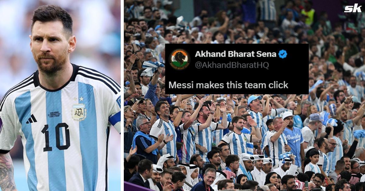 Fans believe that Lionel Messi is 