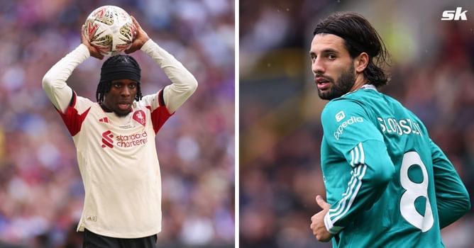 “Back in Leverkusen” - Liverpool star Jeremie Frimpong names former teammate who may have better free-kick taking ability than Dominik Szoboszlai