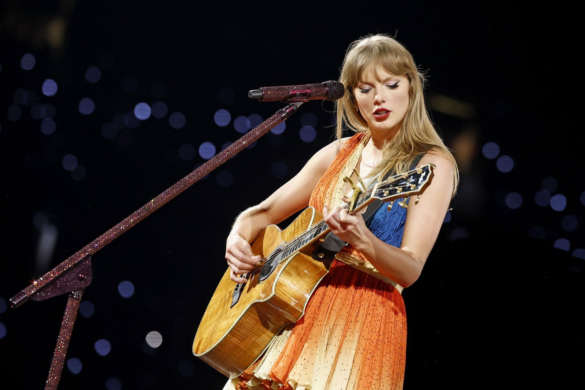Taylor Swift at The Eras Tour in Toronto (Image via Getty)