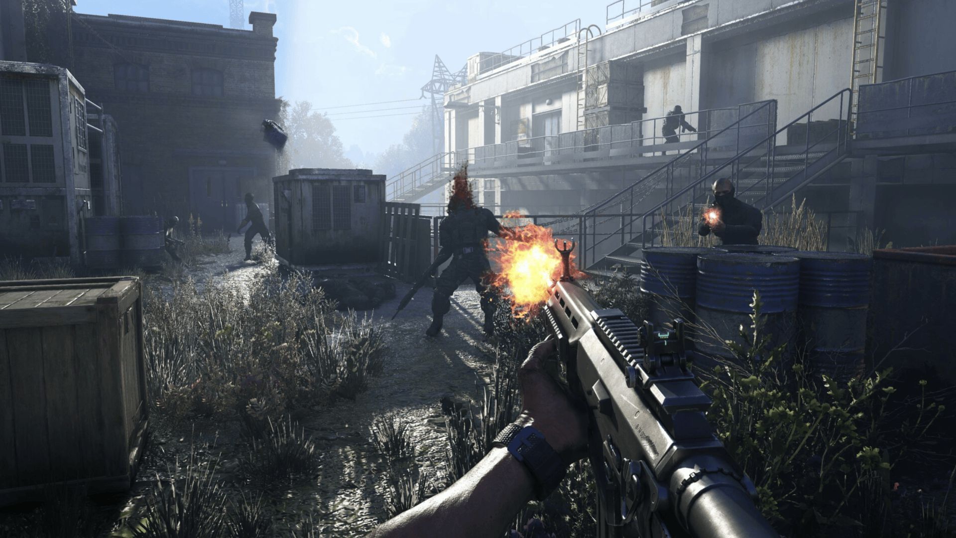 Exploring Convoy Access Cards in Dying Light: The Beast (Image via Techland)