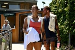 Aryna Sabalenka apologizes to boyfriend Georgios Frangulis after he playfully calls her out over New York photodump