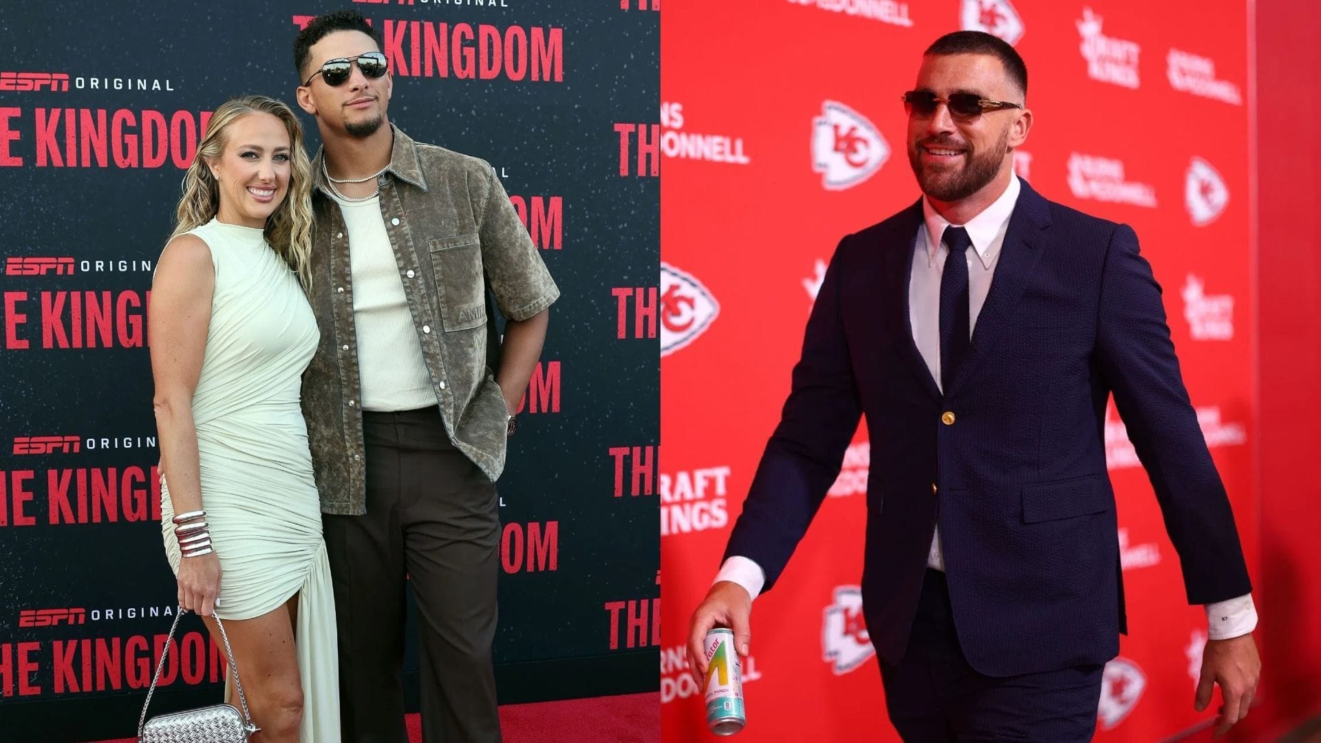 "Never saw Tom Brady do this" - NFL fans call out Patrick Mahomes partying at birthday celebrations with wife Brittany, Travis Kelce after Chiefs loss