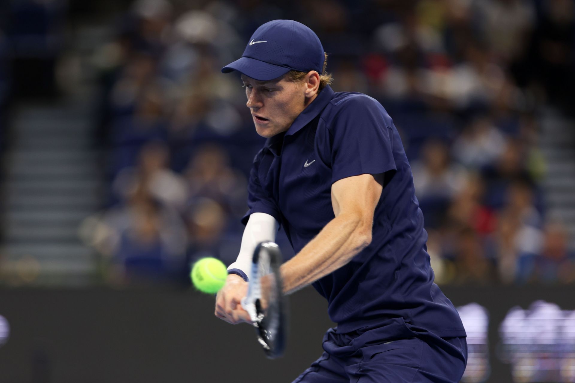 Sinner at the China Open 2025. (Photo: Getty)