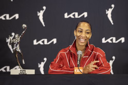 Did A'ja Wilson laugh at an Asian reporter's accent? Closer look at viral claim against Aces superstar