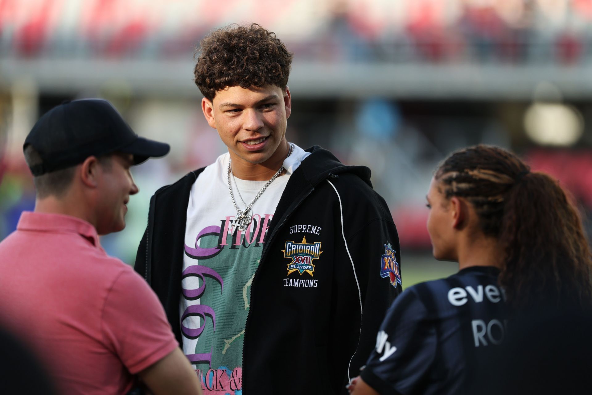 Ben Shelton and Rodman at the Washington Spirit v Chicago Stars - (Source: Getty)