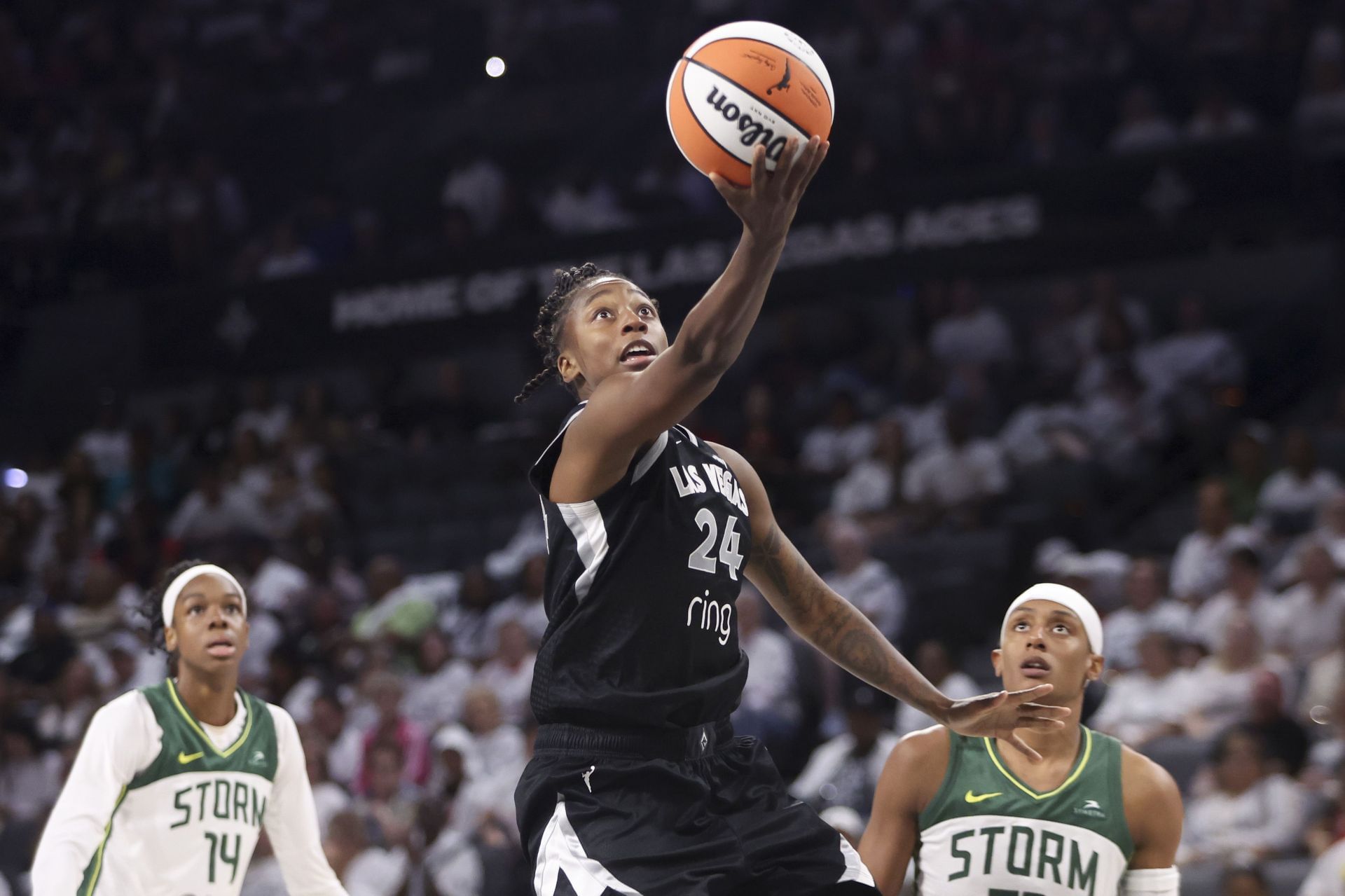 Seattle Storm v Las Vegas Aces - Game One - Source: Getty