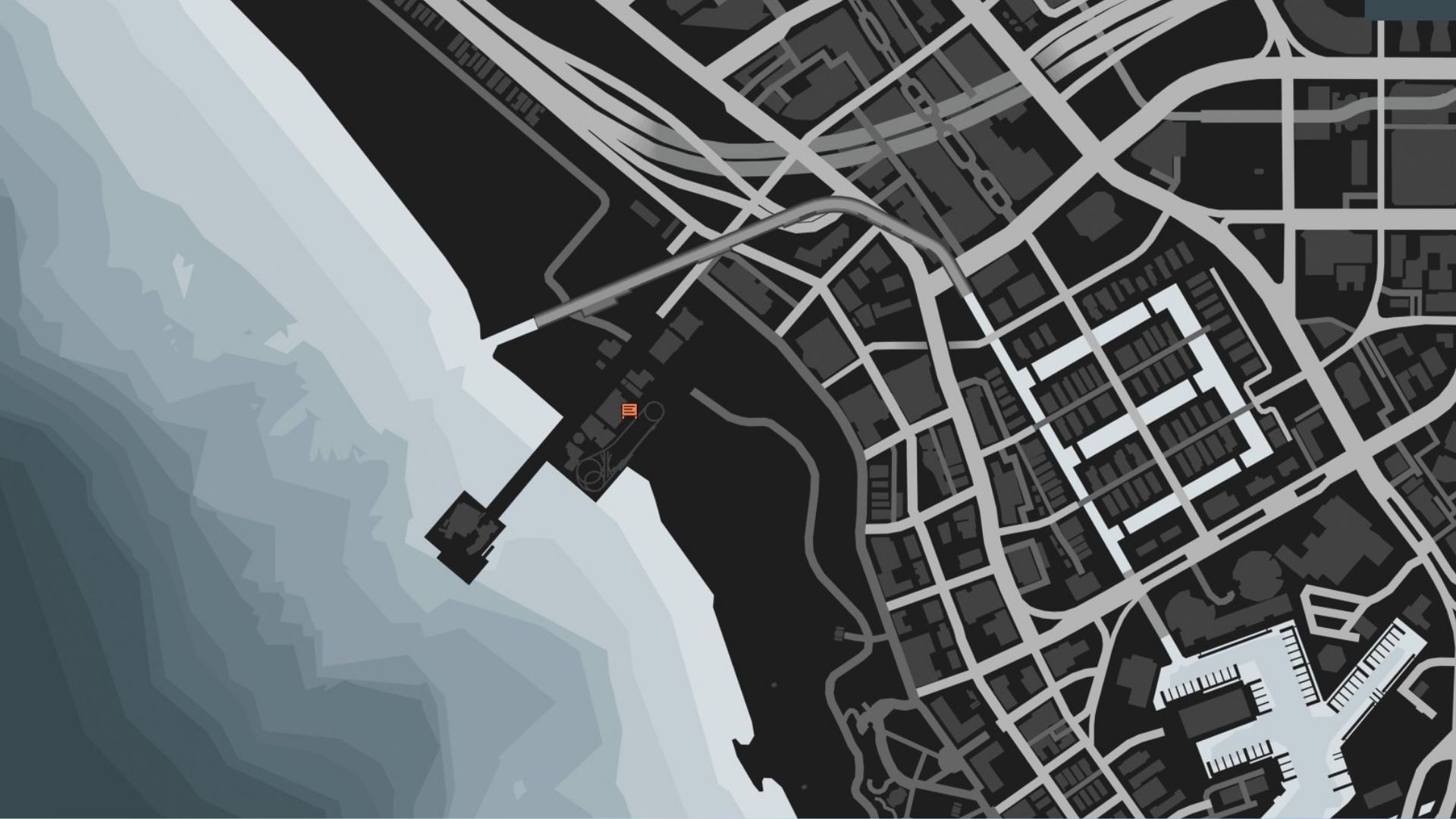 Location of the first LS Tags poster in GTA Online today (Image via Rockstar Games || GTALens)