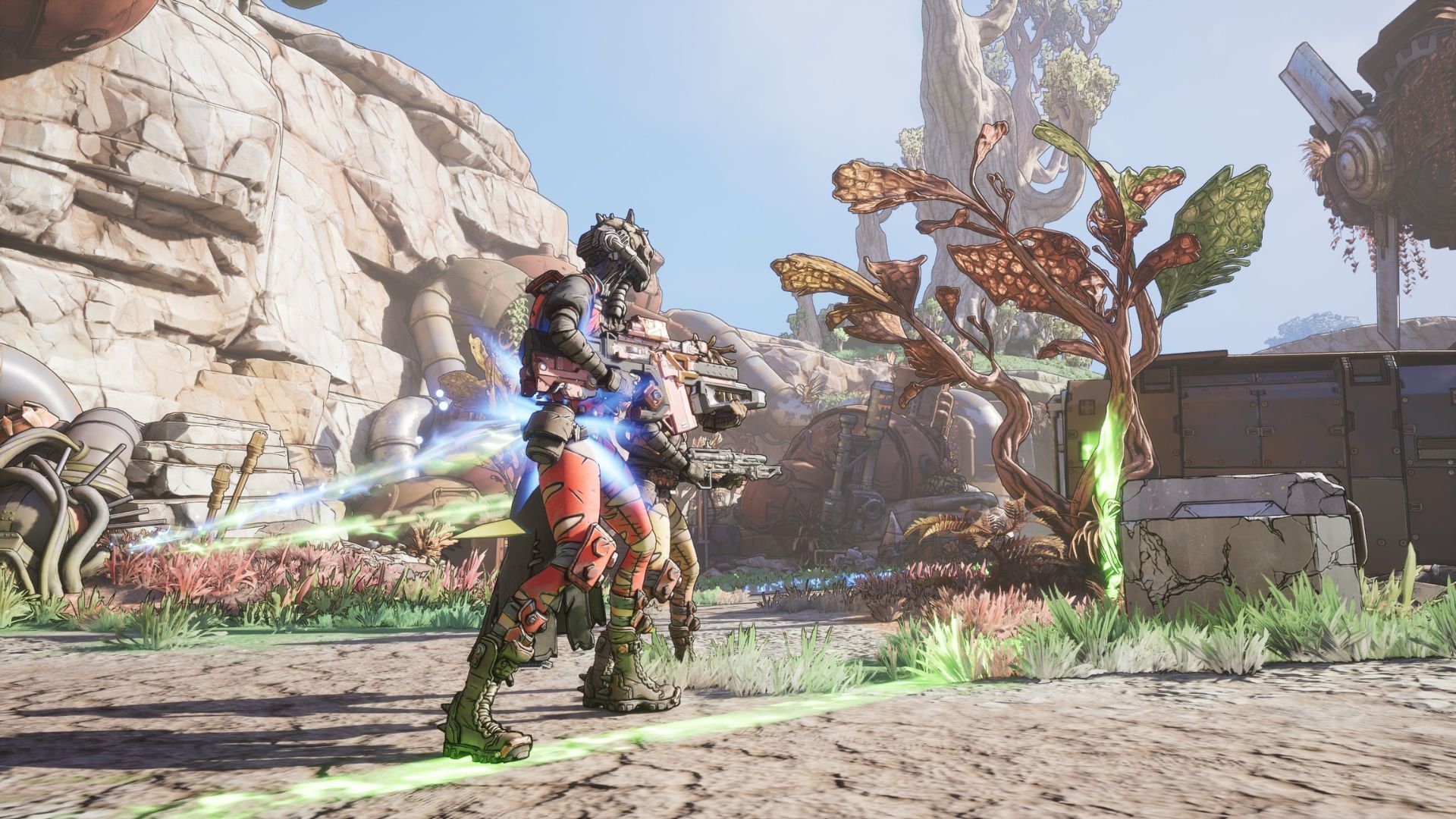 Uncompiled shaders can cause micro-stutters in the game (Image via 2K)