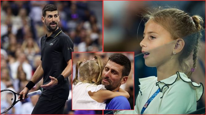 "She was not very happy about it" - Novak Djokovic turns emotional about missing daughter Tara's 8th birthday due to US Open QF