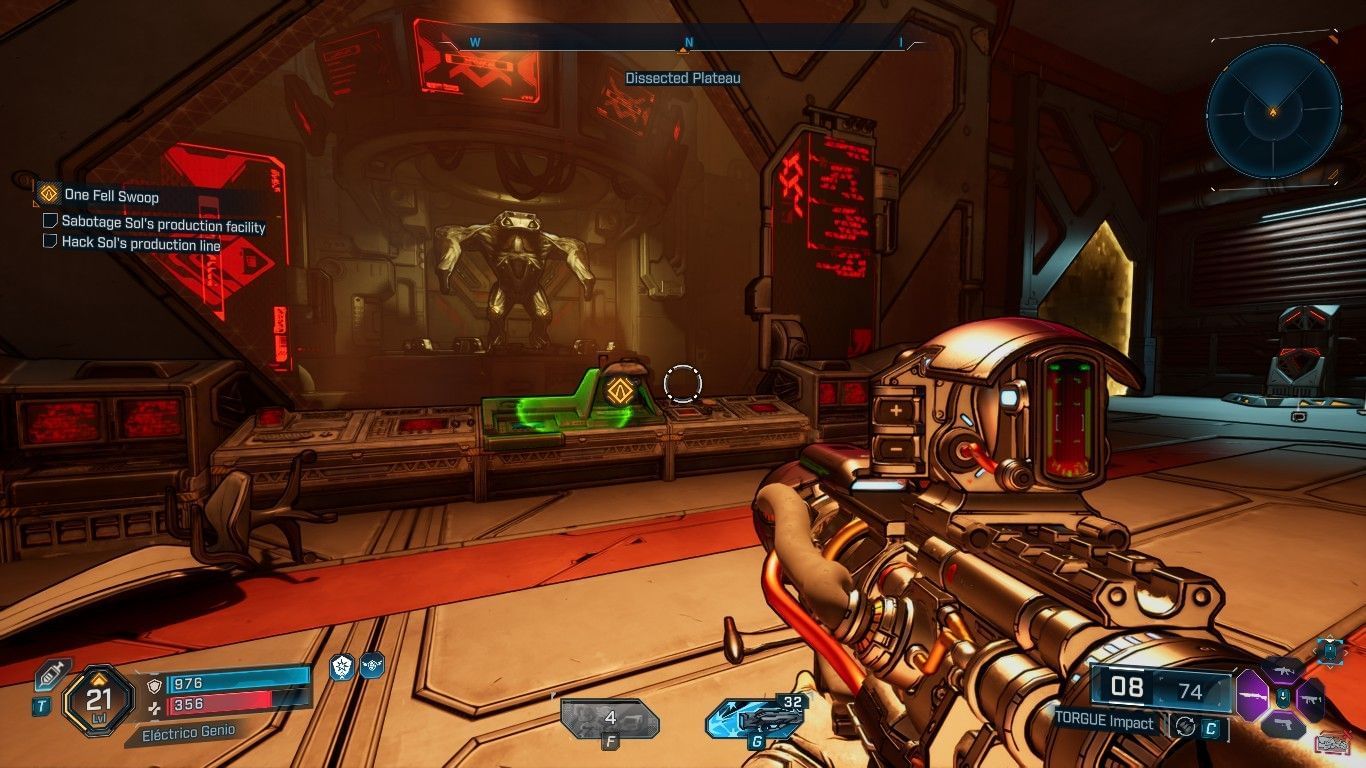 Bio-Bulkhead in statis (Image via 2k | Sportskeeda Gaming)