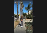 @haleycavinder's IG story