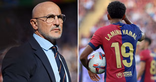 "I’d be happy if it went to him or to Lamine Yamal" - Luis de la Fuente names Barcelona star and 29-year-old player as favorites for Ballon d'Or