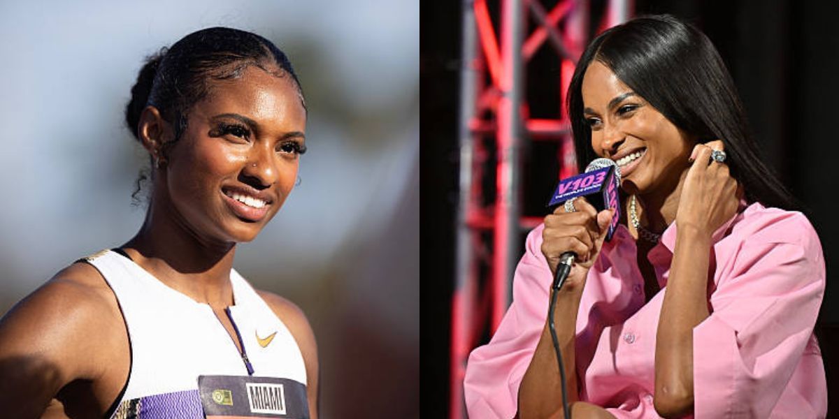 "I just fainted"- Masai Russell, Hunter Woodhall, Anavia Battle & more react as Athlos by Serena Williams’ husband Alexis Ohanian set to welcome Ciara